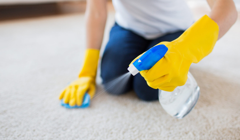 Wie man Teppich wischt?